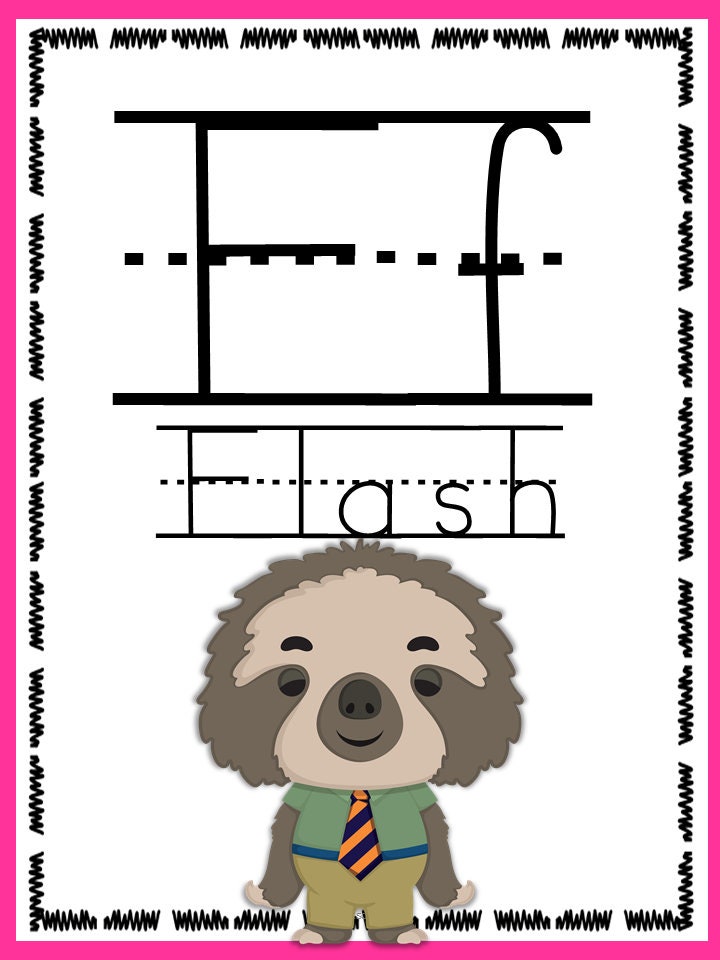 Magical Alphabet Posters - Etsy