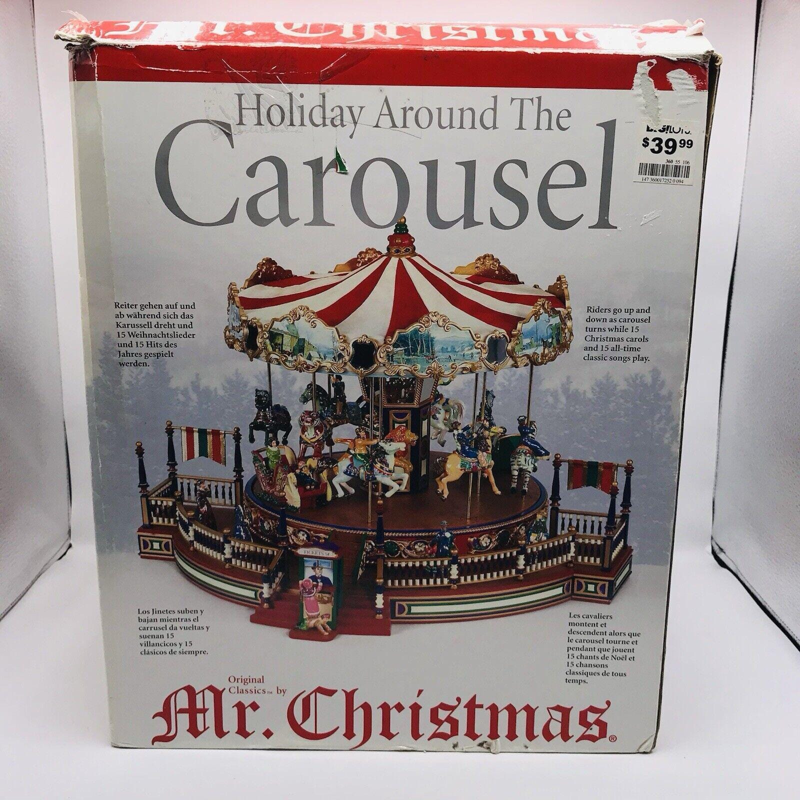 Mr christmas carousel music box - Etsy 日本 Mr christmas carousel music box - Etsy 日本