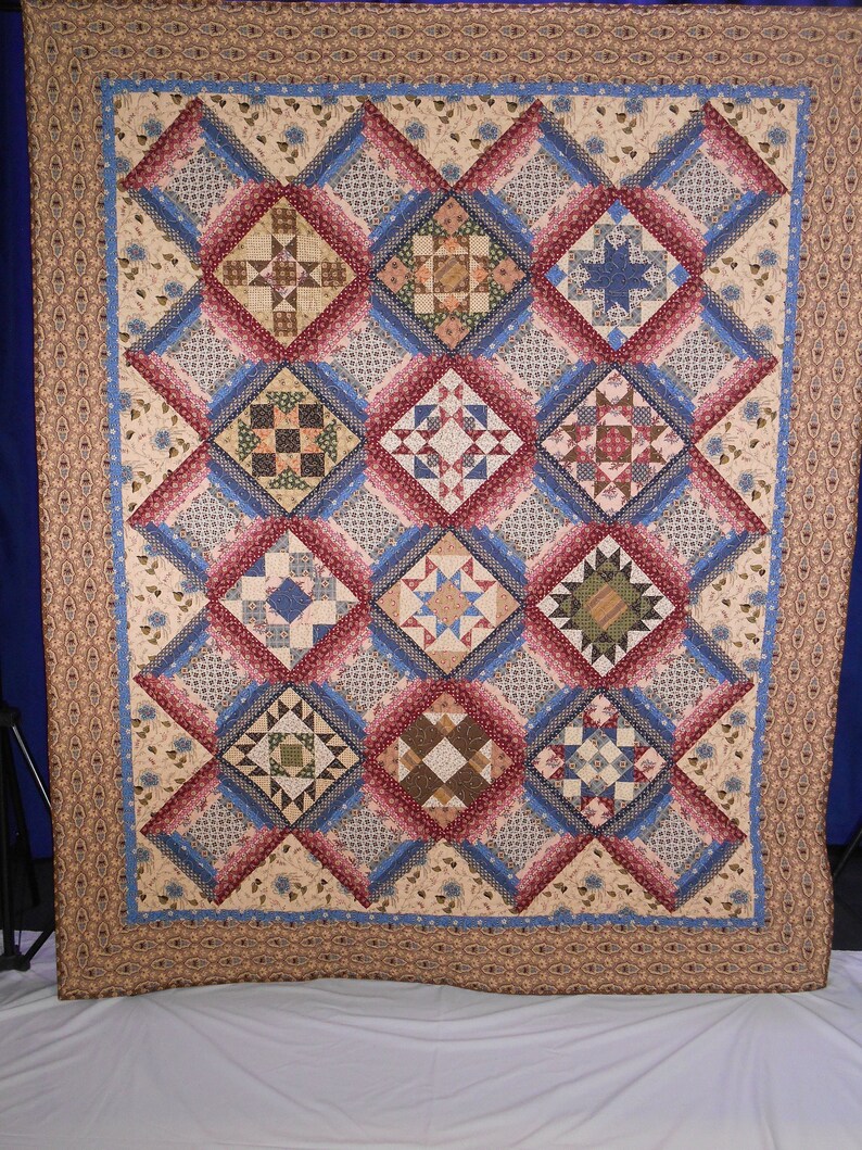Peace and Unity Quilt Civil War Era Cotton Fabric. Etsy