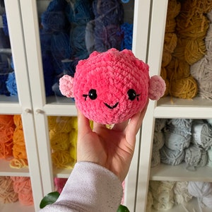 Puffer fish plush toy