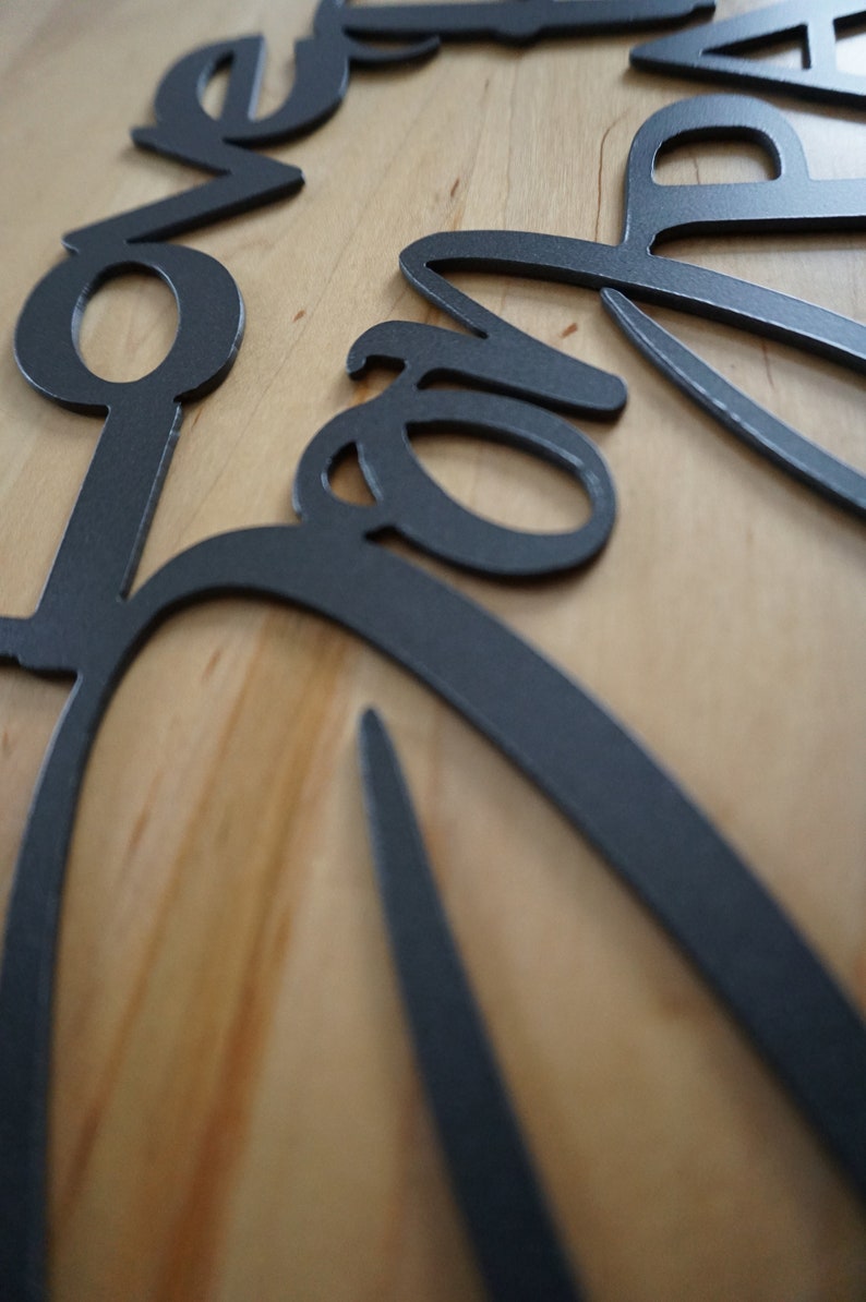 Fruits of the Spirit Wall Art / Metal Scripture Sign / Etsy