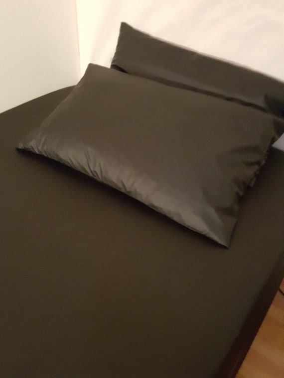 Protège-oreillers, fermeture à glissière en vinyle, standard, paq