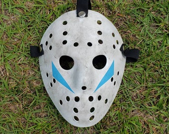 Jason Part 6 Mask Etsy - hockey mask roblox id