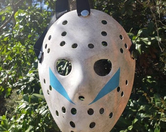 Friday The 13th Part 5 (A New Beginning) Roy Burns Hockey Mask Cosplay (Jason Voorhees)