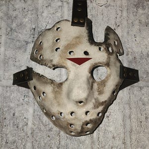 Replica Friday The 13th Part 9 Jason Goes To Hell Thermoformed Halloween Cosplay Costume Jason Voorhees Hockey Mask
