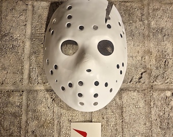 Jason Voorhees Friday The 13th Part 4 Mask Blank: DIY Cosplay Costume Prop (Includes Chevron)