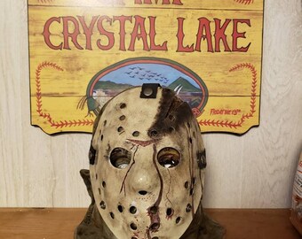 Friday The 13th Fan Film Jason Rising Jason Voorhees Thermoformed 0.060 Polystyrene Hockey Mask Cosplay