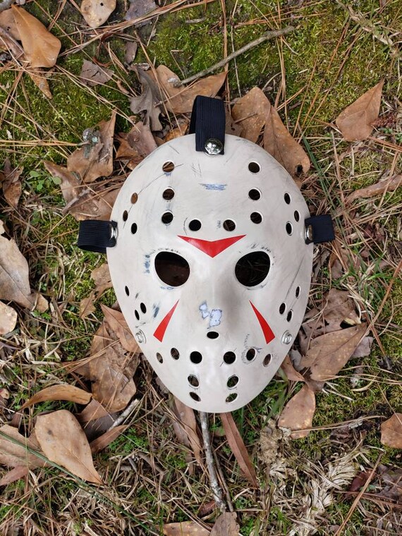 Spirit Halloween Jason Voorhees 2022 Friday The 13th Part 3 Richard Brooker Jason Voorhees Hockey Etsy India