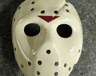 Réplique pré-peinte DIY vendredi 13 partie 10 (Jason X) polystyrène thermoformé 0,60 Kane Hodder Jason Voorhees masque de hockey Cosplay