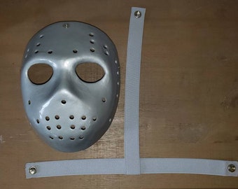 Réplique vendredi 13 Jason va en enfer 0,60 polystyrène thermoformé Jason Voorhees masque de couverture de film de hockey Cosplay