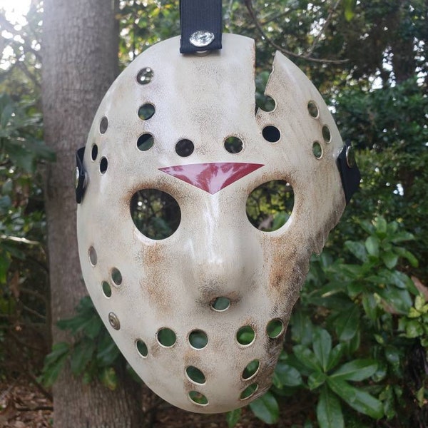 Friday The 13th Part 7 (The New Blood) Kane Hodder Jason Voorhees Hockey Mask Cosplay
