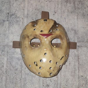 Replica Friday The 13th Part 10 Jason X Thermoformed Halloween Cosplay Collectible Jason Voorhees Hockey Mask Made by: The Horror Crypt