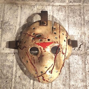 Friday The 13th Vengeance Thermoformed Halloween Cosplay Costume Collectible Jason Voorhees Hockey Mask