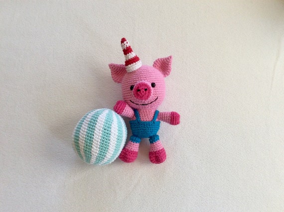 stuffed animal in a ball