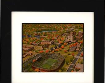 Notre Dame Pintura, Pelea Irlandesa, Estadio de Fútbol de Notre Dame, Banda de Notre Dame, Campus, Arte de la pared, Regalo de Notre Dame, Sábado de fútbol