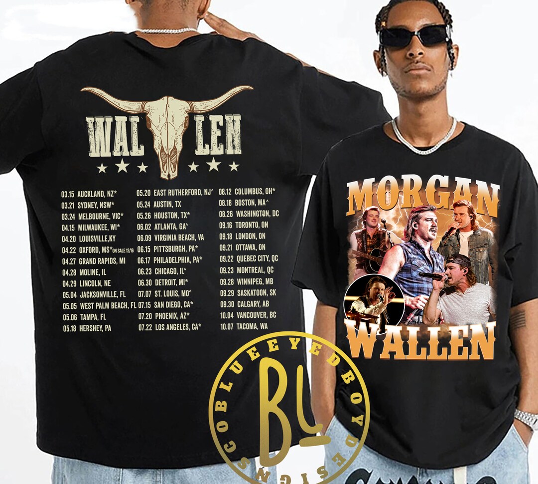 Wallen Tour 2023 Merch Wallen Fan Gift Country Etsy