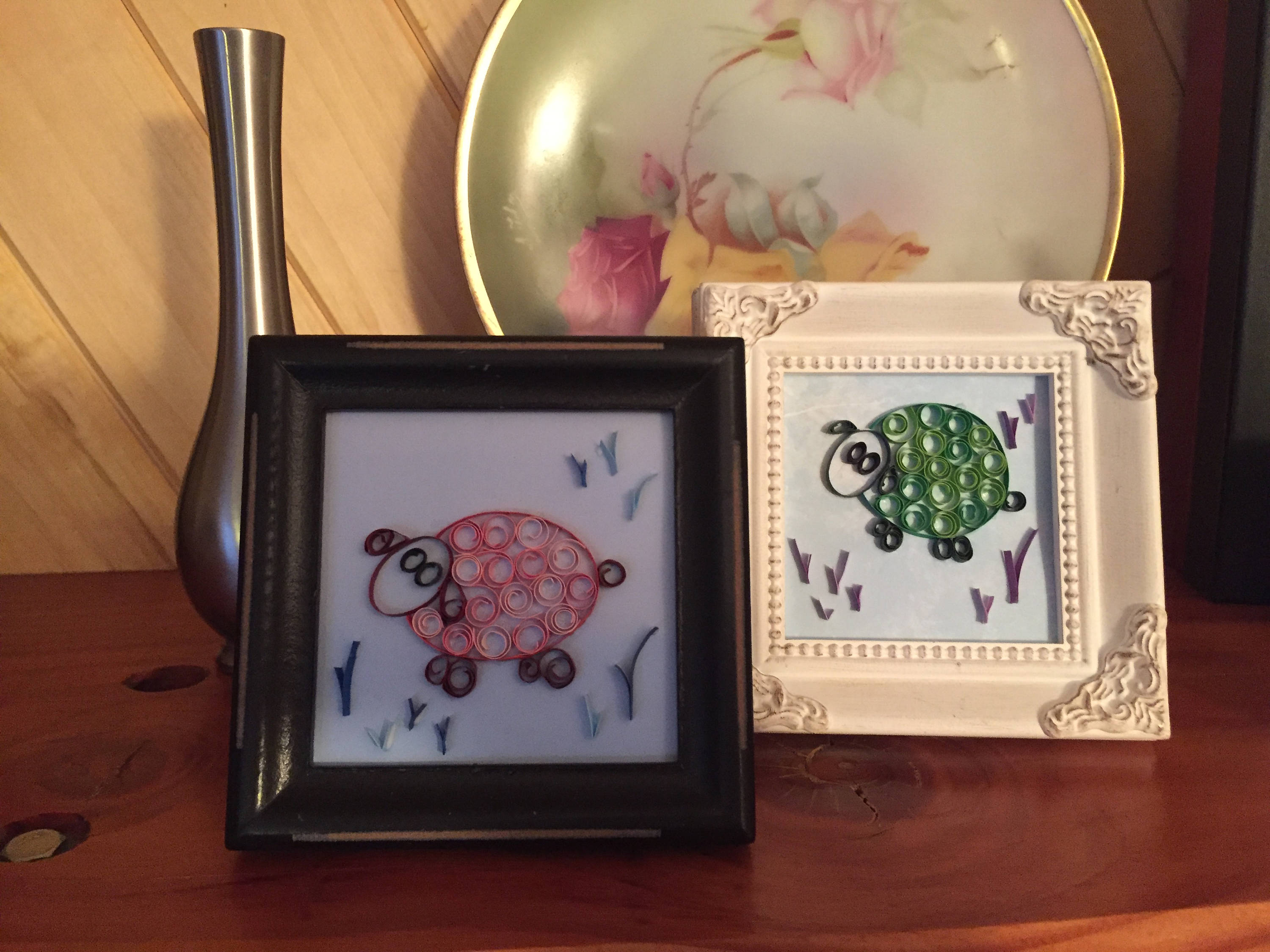 Whimsical Paper Quilled Sheep Etsy Singapore