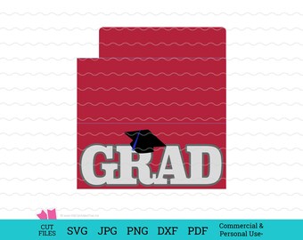 Graduation Card for 2025 Graduates Class of 2025 Gift Card Holder PNG DXF JPG Grad Cut File Class of 2025 Card Graduate Cut Files
