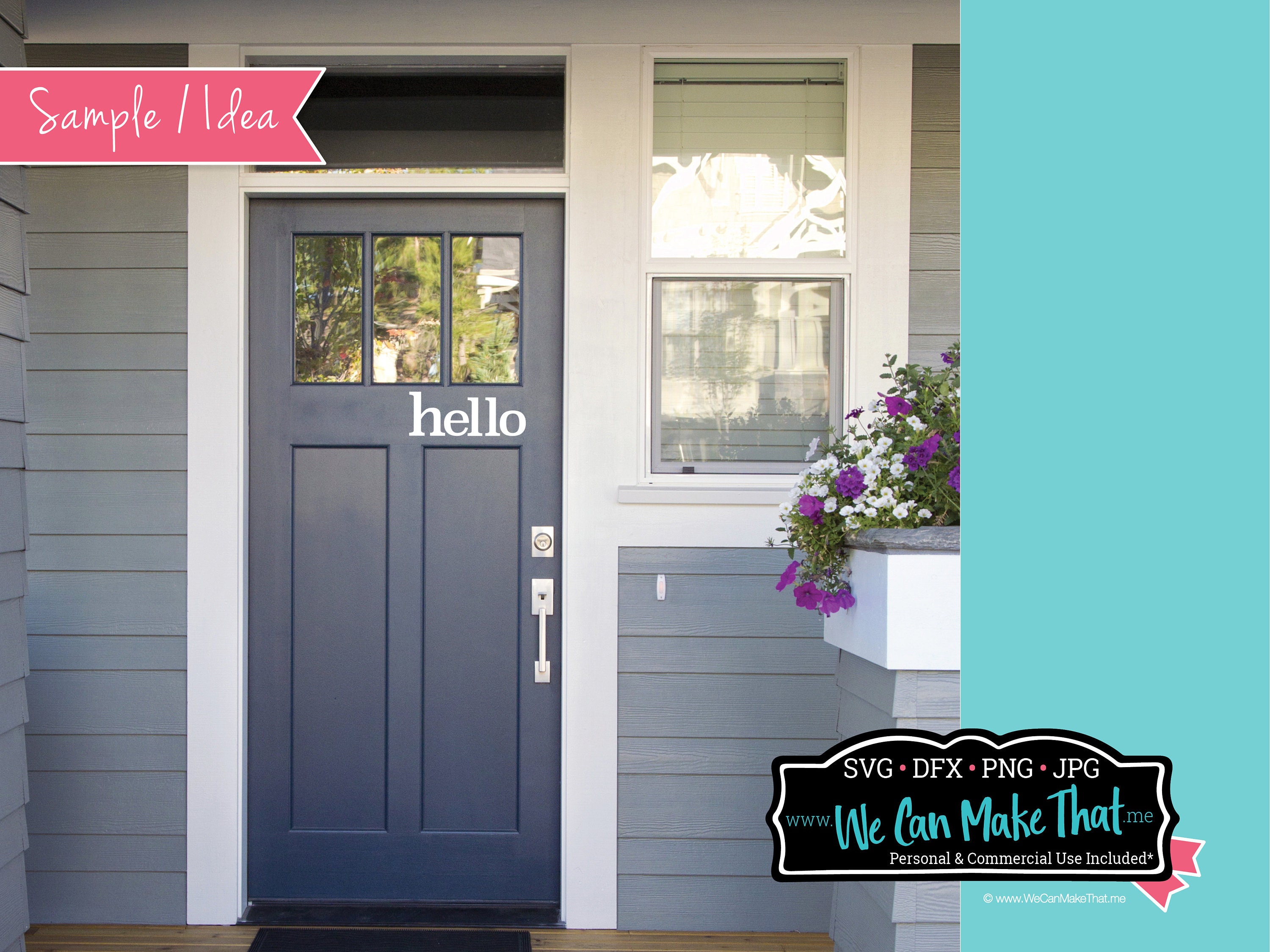 Hello. Sign Printable Hello Door Signs SVG, Hello Script Svg Bundle, Hello Door Sign Svg ...