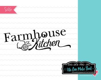 Farmhouse Kitchen SVG, Kitchen Lemon Svg, Farmhouse Lemon Svg, Farmhouse Kitchen Svg, Digital Kitchen Lemon Svg Farmhouse Lemon svg PNG DFX