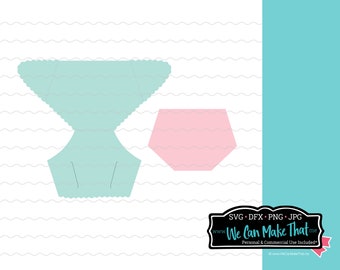 Diaper Card SVG, new baby annoucement, baby shower gift card holder, newborn card, easy baby shower invite idea cricut, baby congratulations