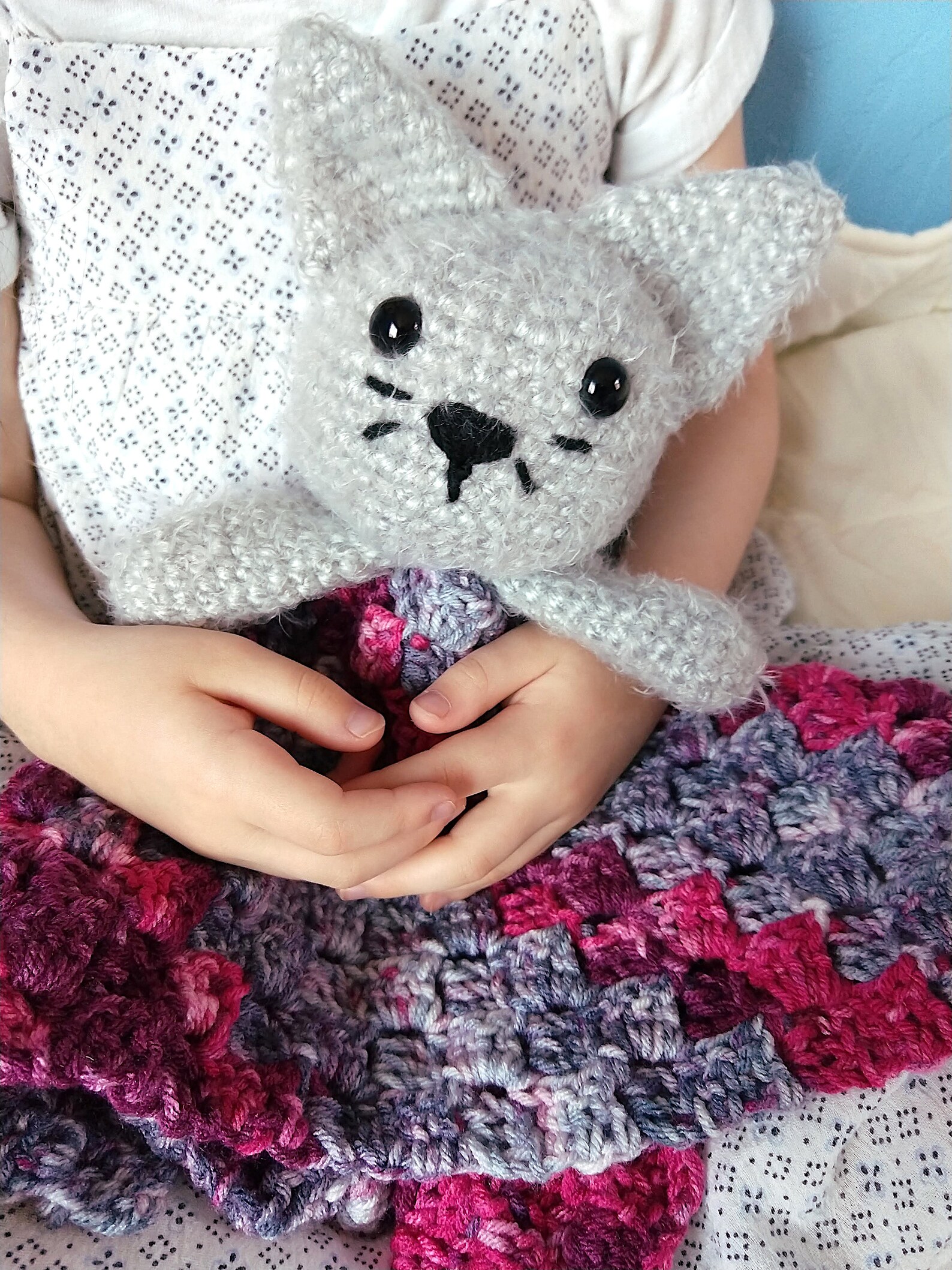 Kitty Cat Lovey Security Blanket Baby Lovey Baby and Etsy