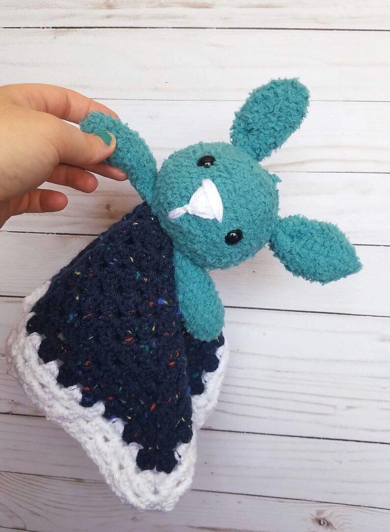 Bunny Lovey Security Blanket Baby Lovey Baby and Toddler Etsy