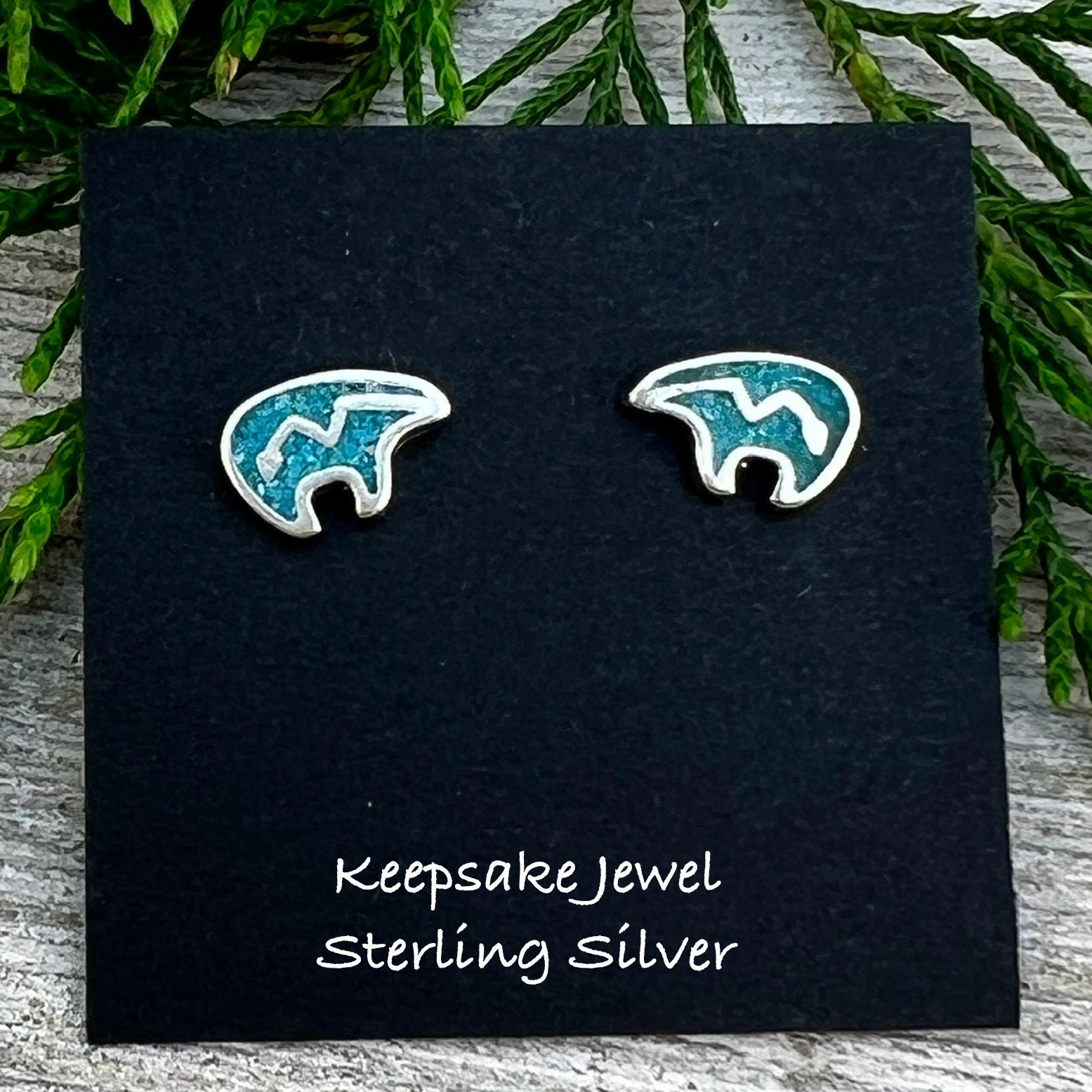 Navajo Bear Earrings - Etsy