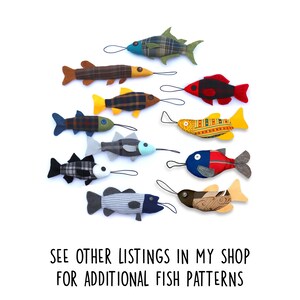Pompano Fish Pattern: DIY Loved One Memory Keepsake (PDF Download ...