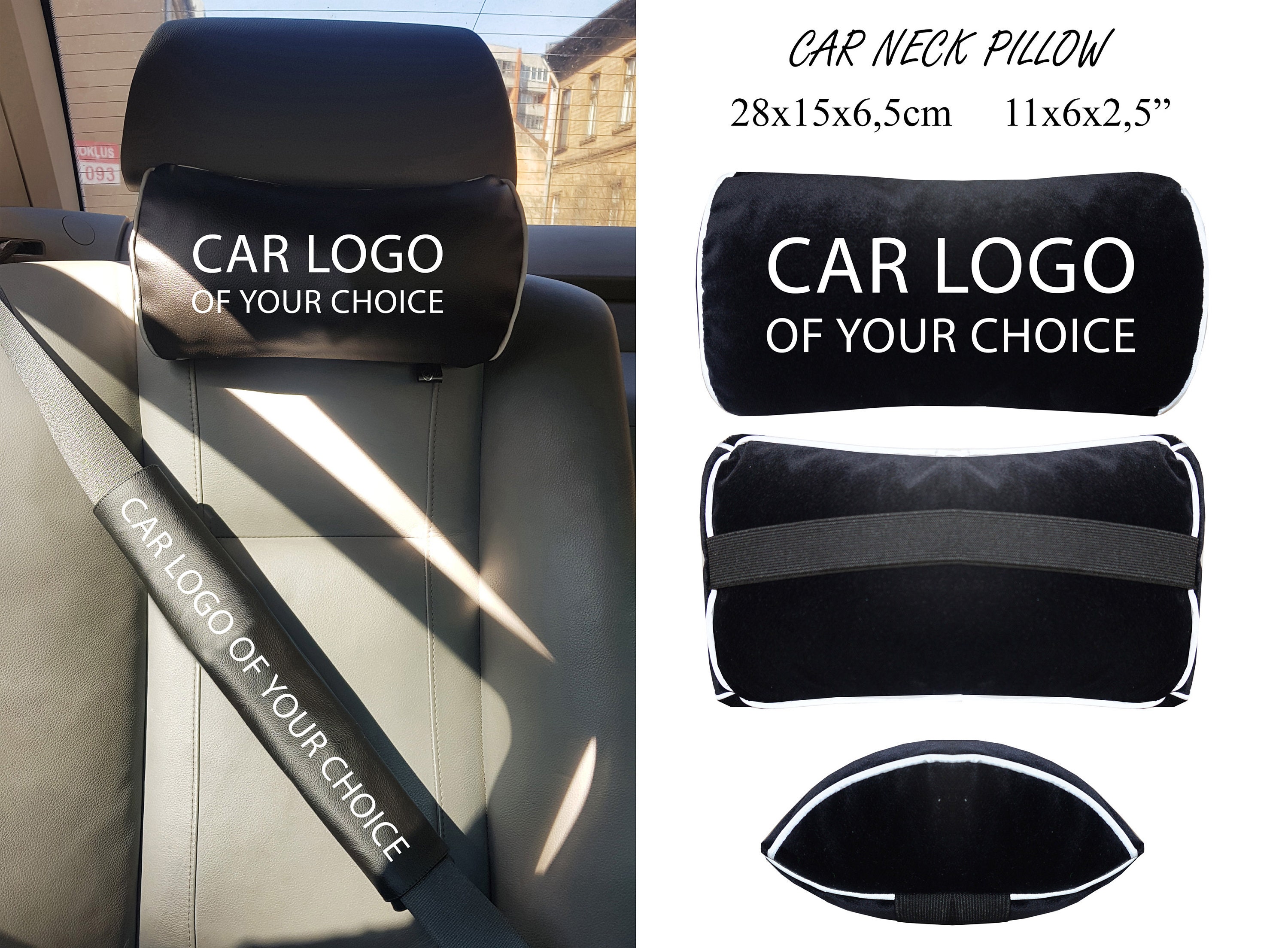 Custom made Car Neck Pillows – OneKind Customs