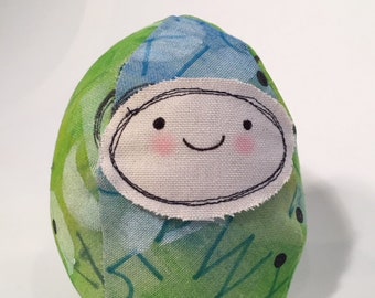 Cecil - Mixed Media Plushie