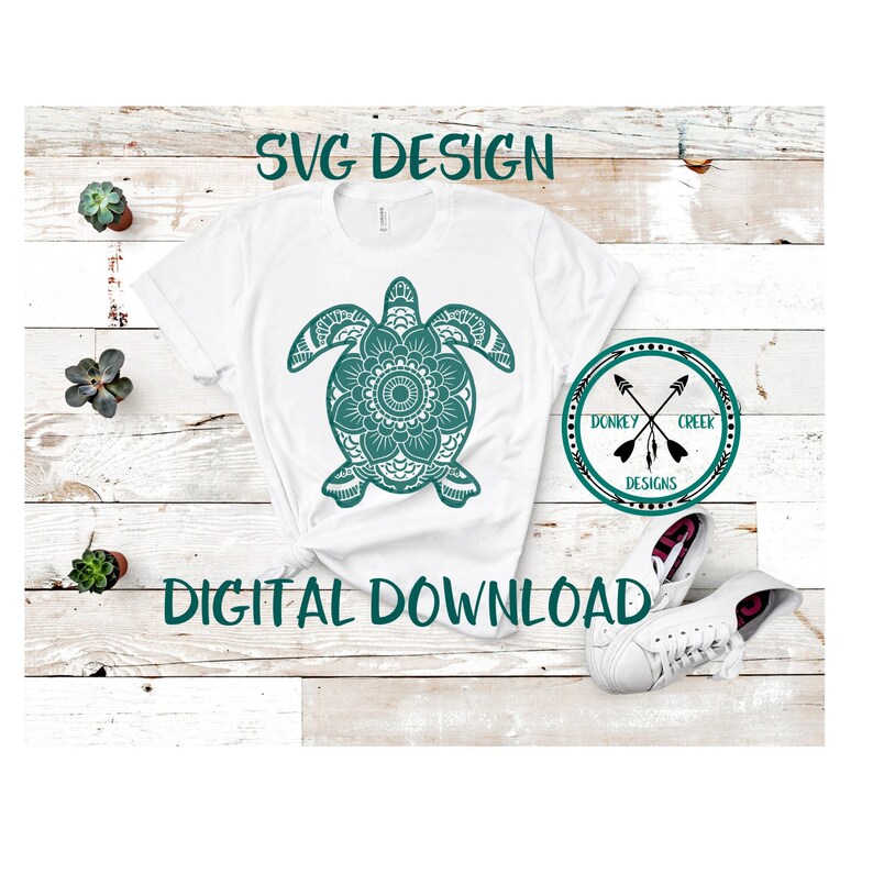Free Free 350 Cricut Turtle Mandala SVG PNG EPS DXF File