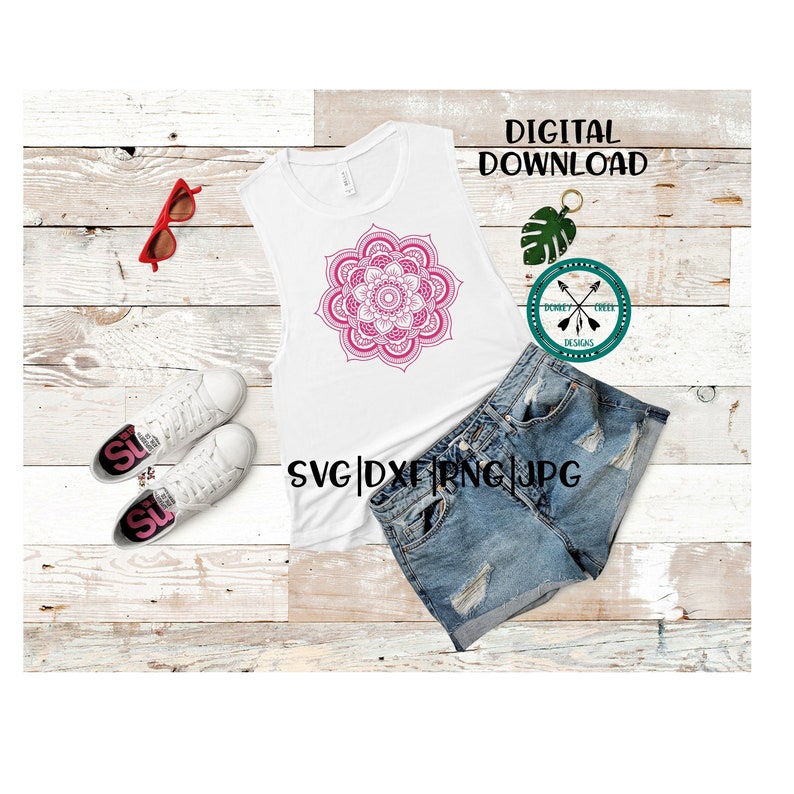 Free Free 83 Mandala Flower Cricut SVG PNG EPS DXF File