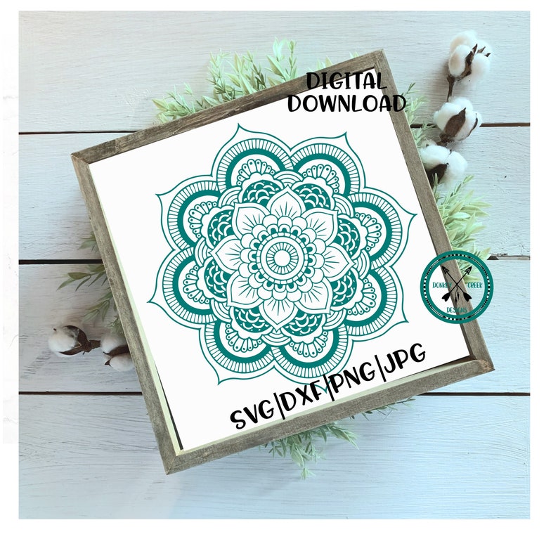 Free Free 83 Mandala Flower Cricut SVG PNG EPS DXF File