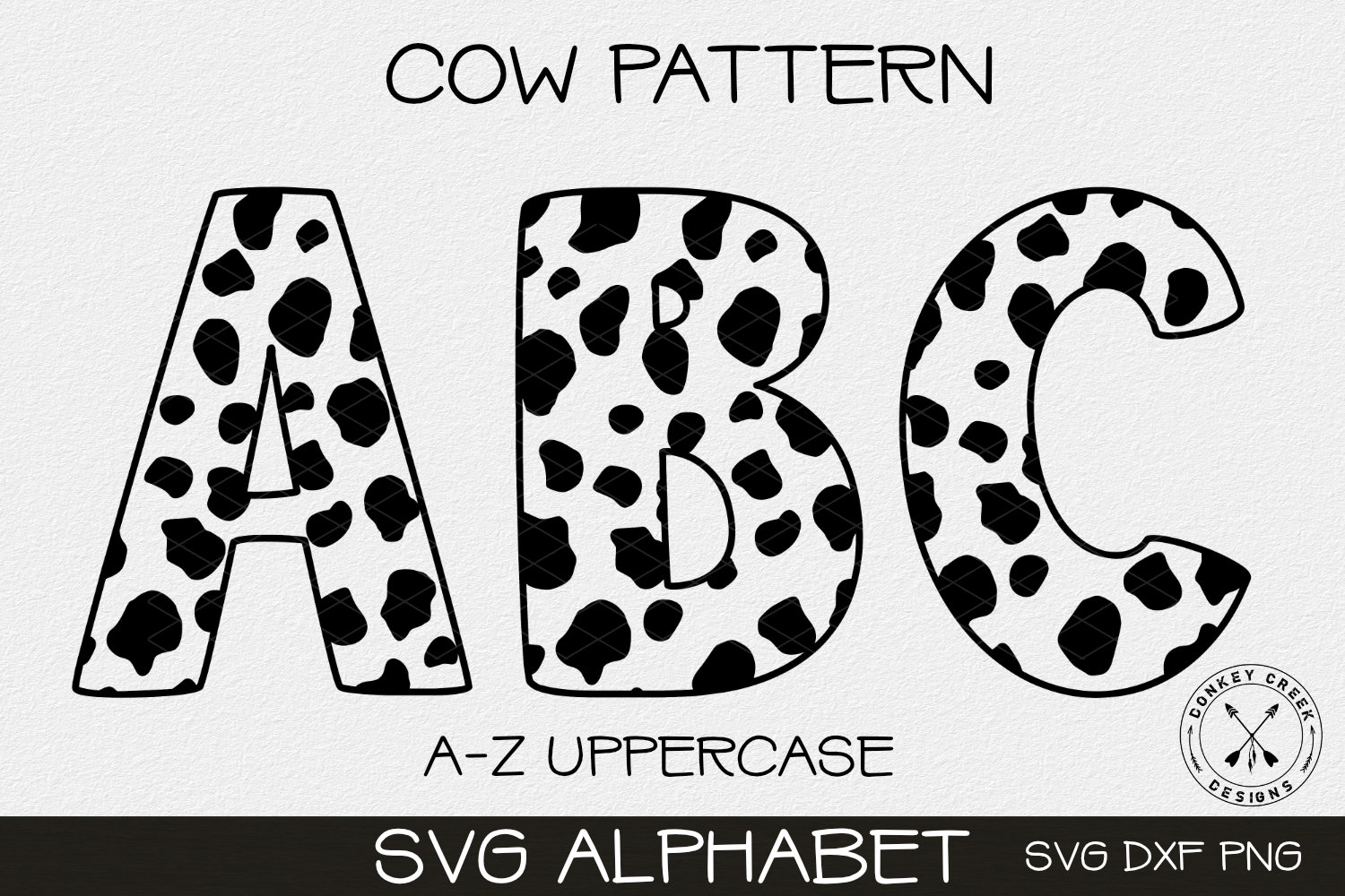 Customized Letters Pebble Pattern Cow Leather Simple And Light
