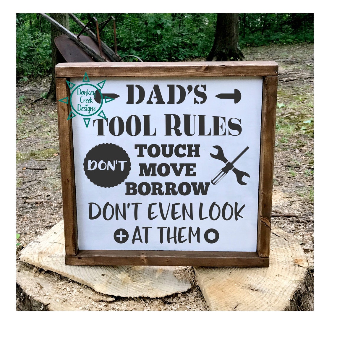 Download Dad's tool rules SVG Father's Day sign svg Dad's | Etsy