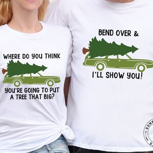 Christmas Vacation SVG, Funny Christmas Shirt SVG, couples shirt SVG file, I don&#39;t know Margo, Todd and Margo svg