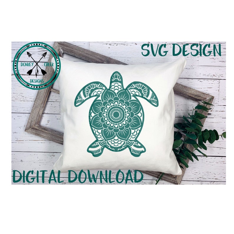 Free Free 119 Cricut Turtle Mandala SVG PNG EPS DXF File