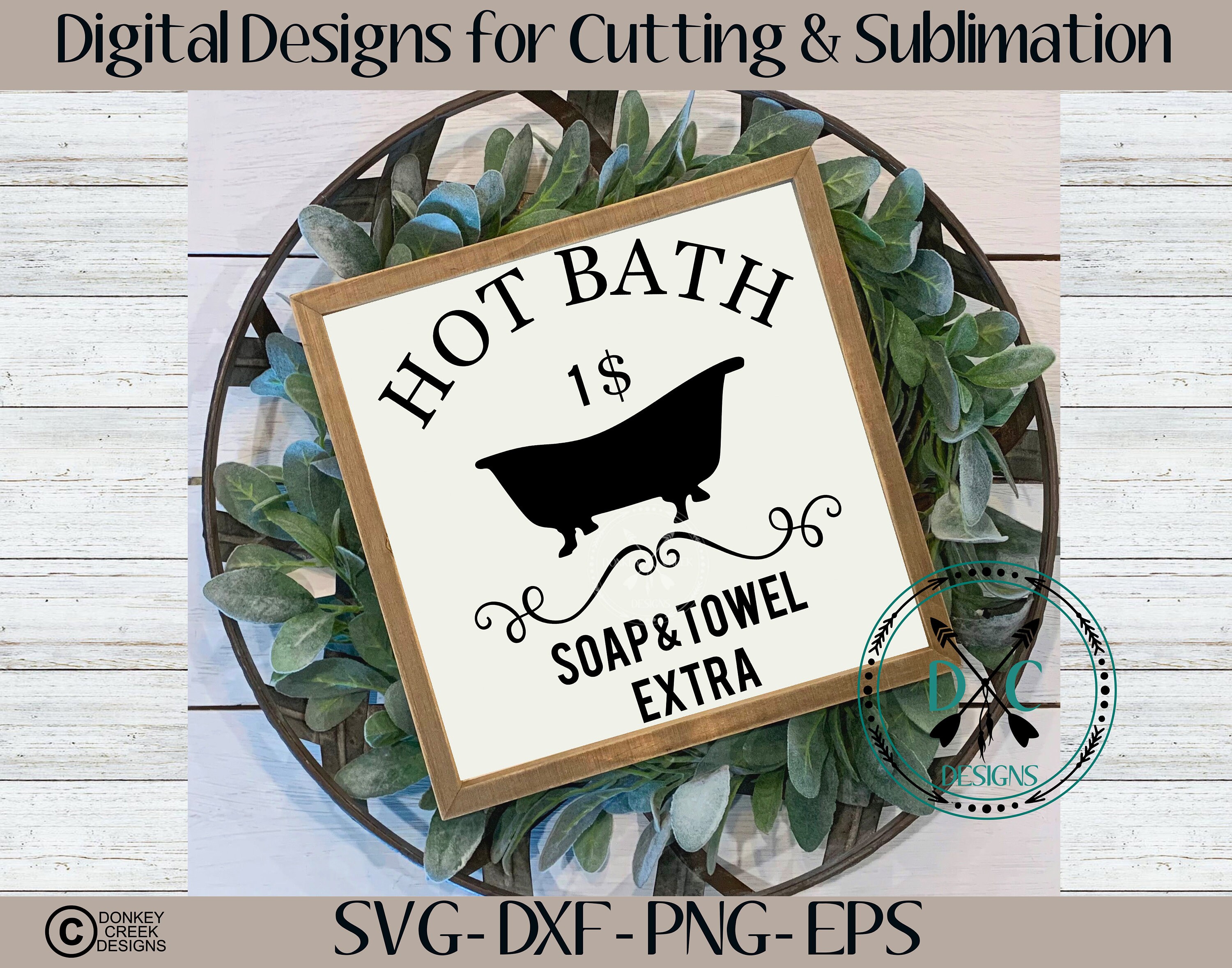 Download Hot Bath Wall Sign Svg Bathroom Art Svg Vintage Bathroom Sign Svg Cricut File Bathtub Graphic Digital Download Soap And Towels Extra Prints Art Collectibles Jewellerymilad Com