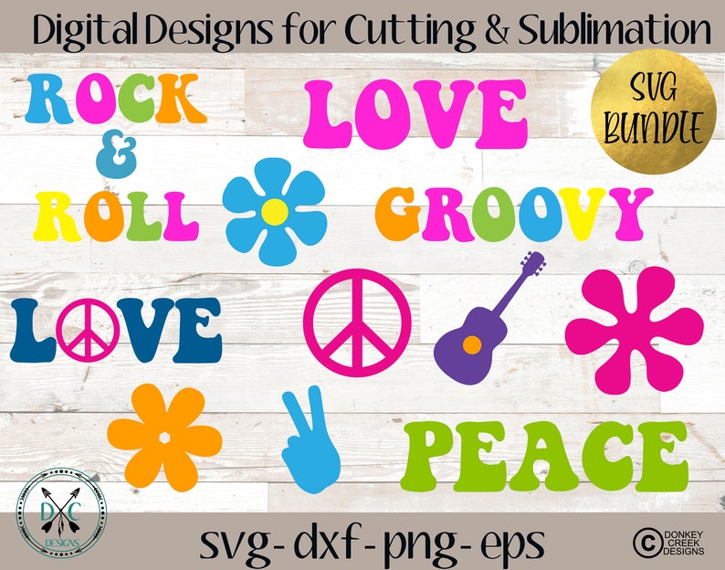 Free Free 136 Flower Power Svg SVG PNG EPS DXF File