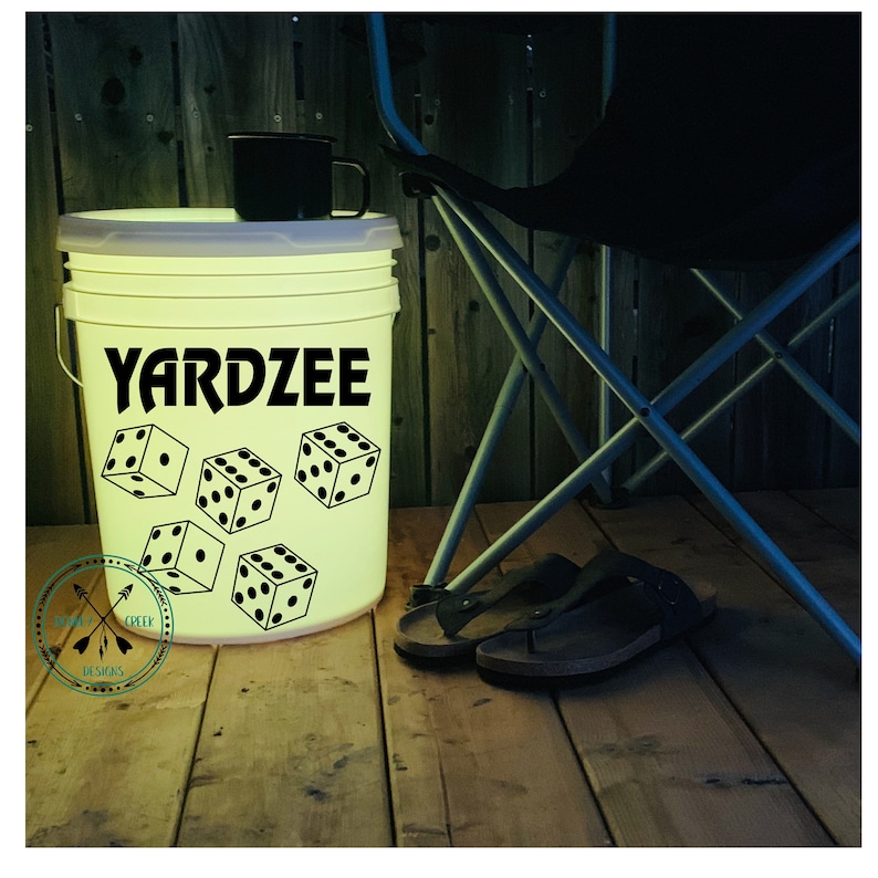 Download Yardzee SVG Dice game bundle family yard game Farkle yard | Etsy