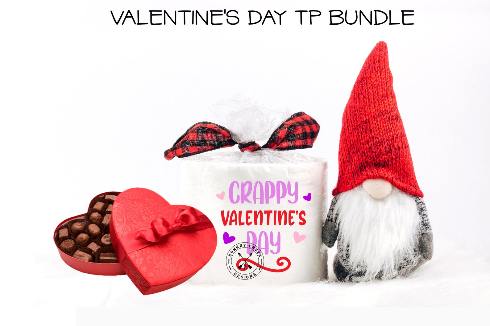 Valentine's Day Toilet Paper SVG Bundle Gag Gifts Toilet Etsy