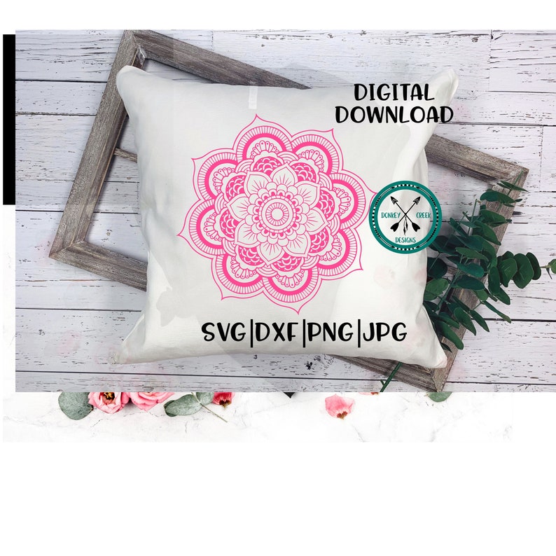 Free Free 280 Mandala Flower Cricut SVG PNG EPS DXF File