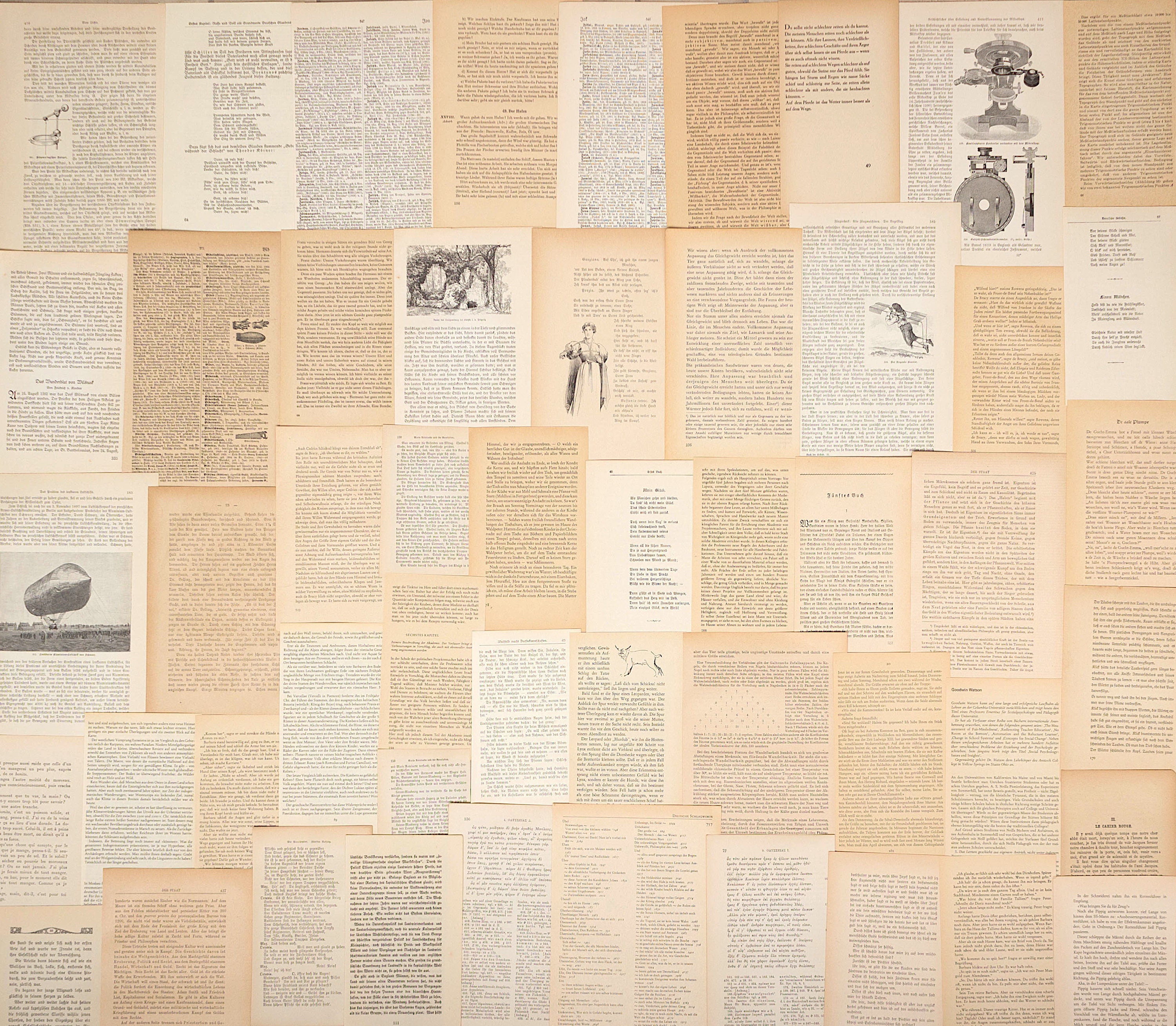 50 old vintage book pages | Vintage book pages for scrapbooking | Book paper