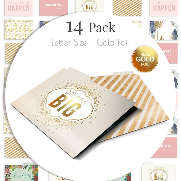 Decorative File Folders Etsy