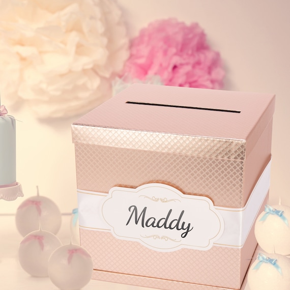 Gift Card Box - Gold, Silver, Rose Gold and White - 10