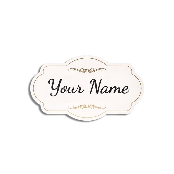 Personalized Label for Card Box
