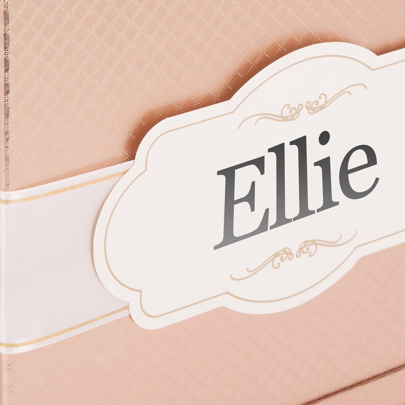 Personalized Label for Card Box - Etsy