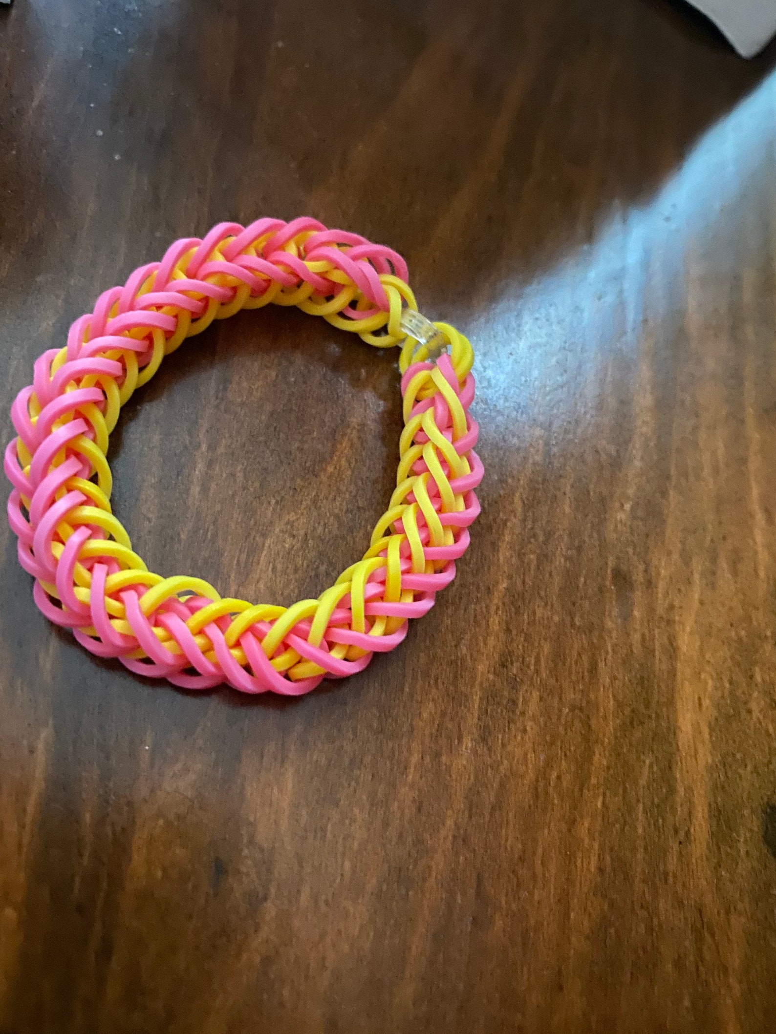 French Braid Rubber Band Bracelet Etsy
