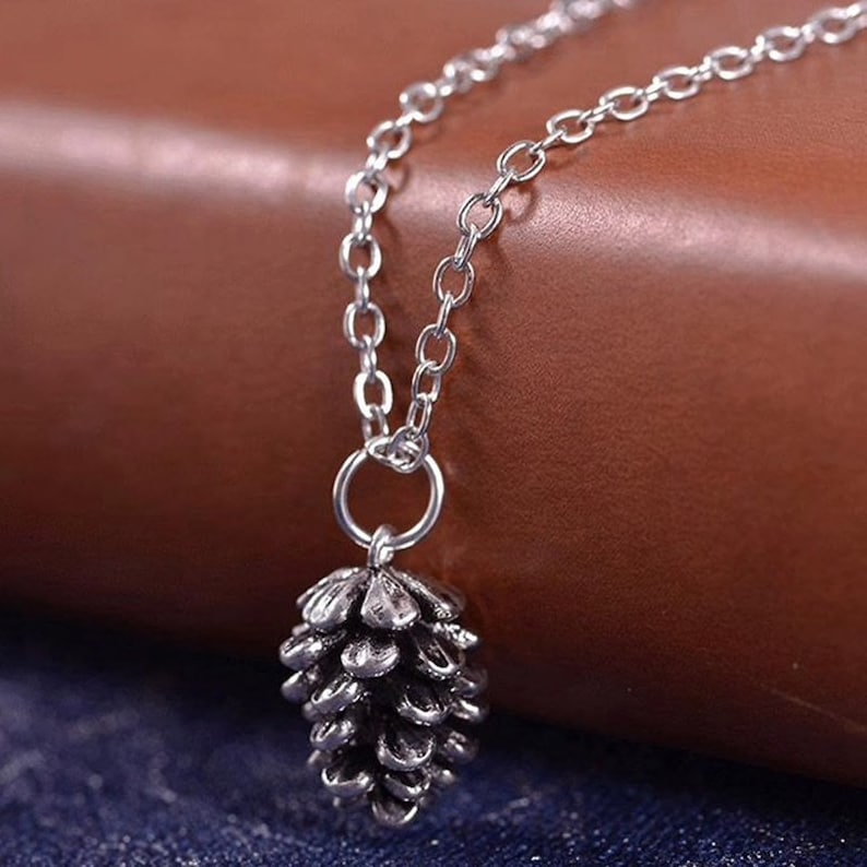 Silver chain pine cones